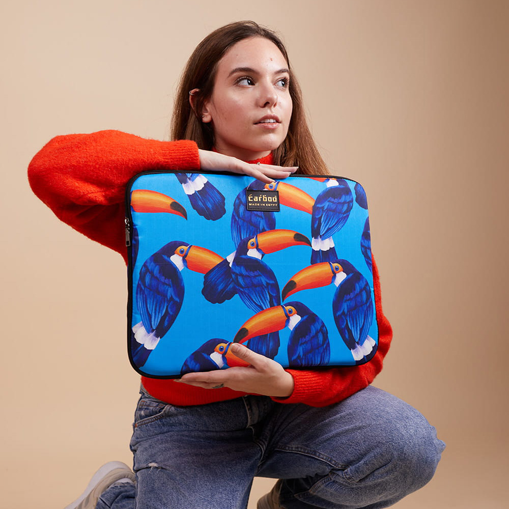 5A4A5960 Tucan Laptop Sleeve - Image 1