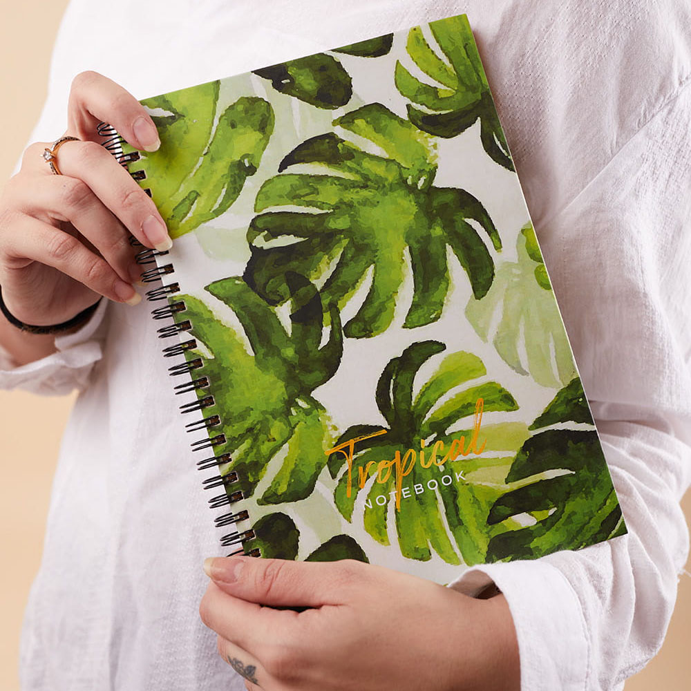 5A4A6015 Green leaves A4 sketch - Image 1