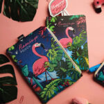 Flamingo Pouche